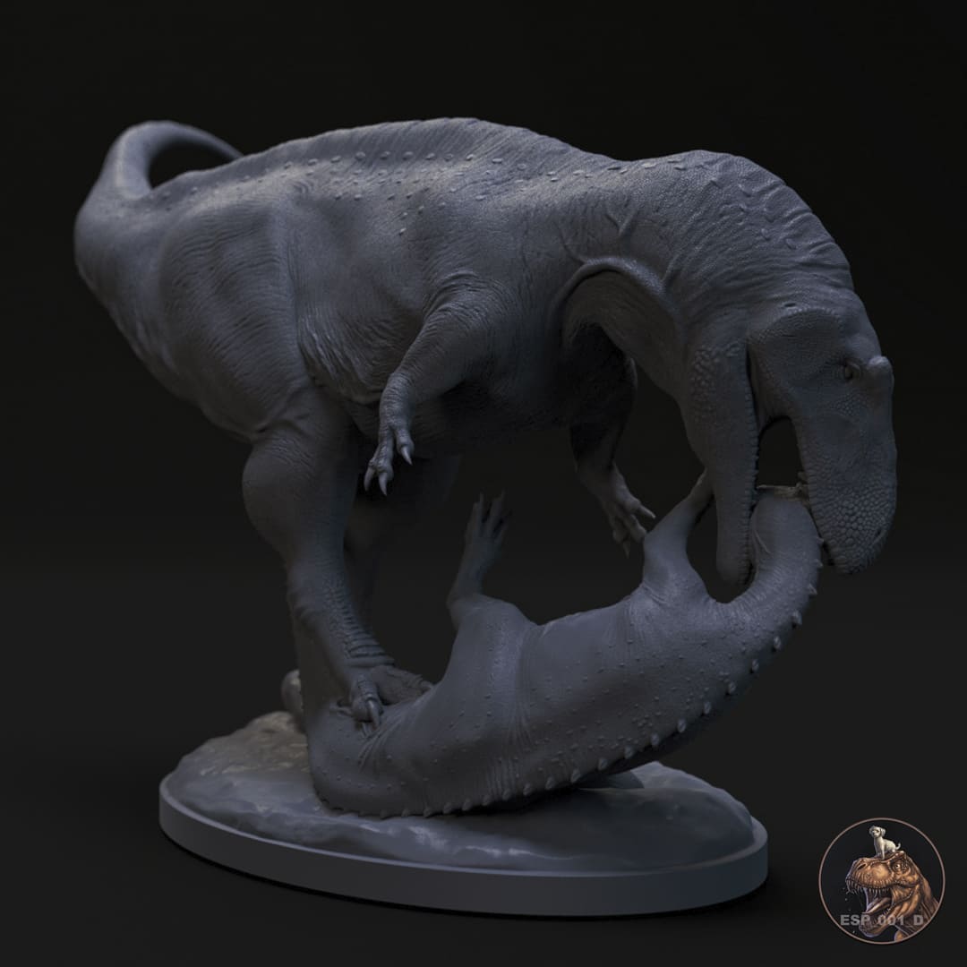 Acrocanthosaurus / Tenontosaurus