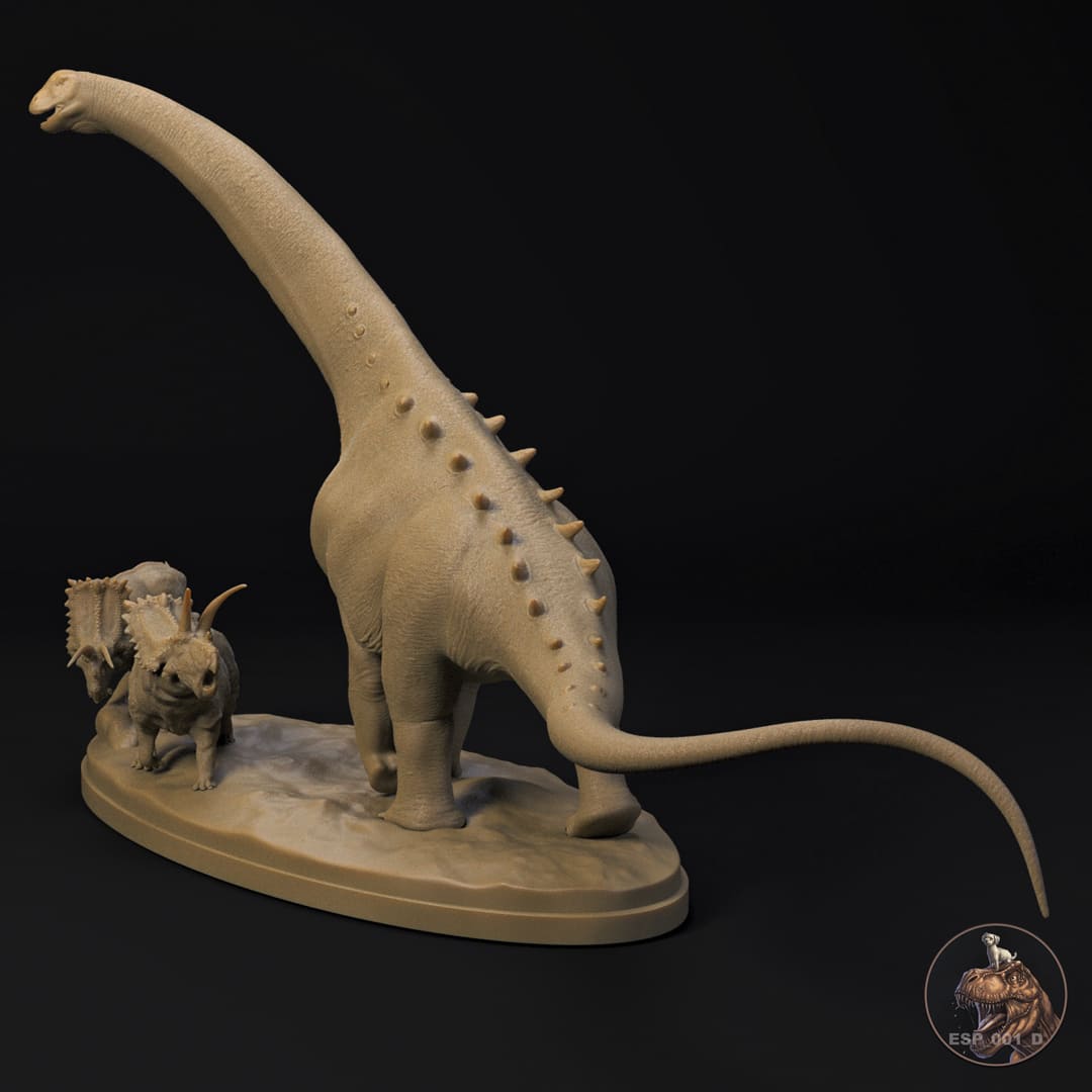 Alamosaurus / Bravoceratops