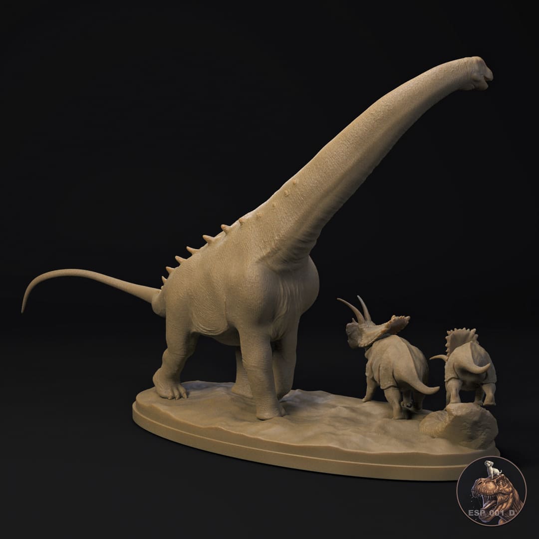 Alamosaurus / Bravoceratops