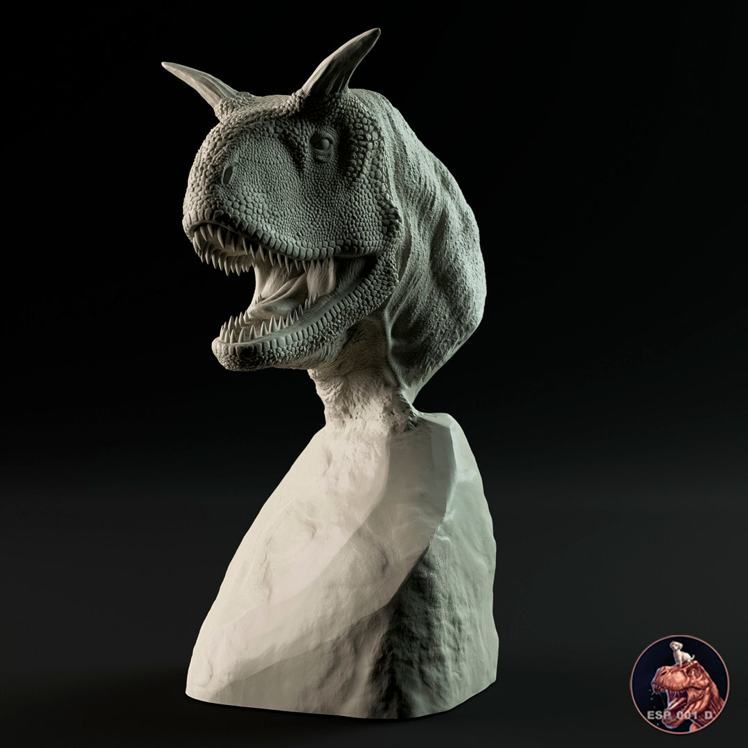 Carnotaurus sastrei Busto