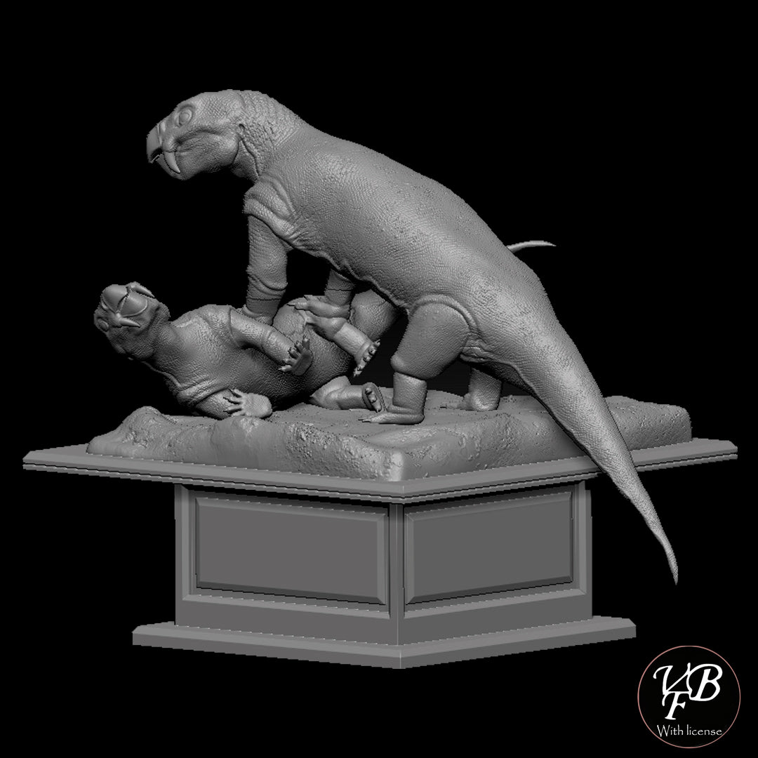 Diictodon-Geschwister