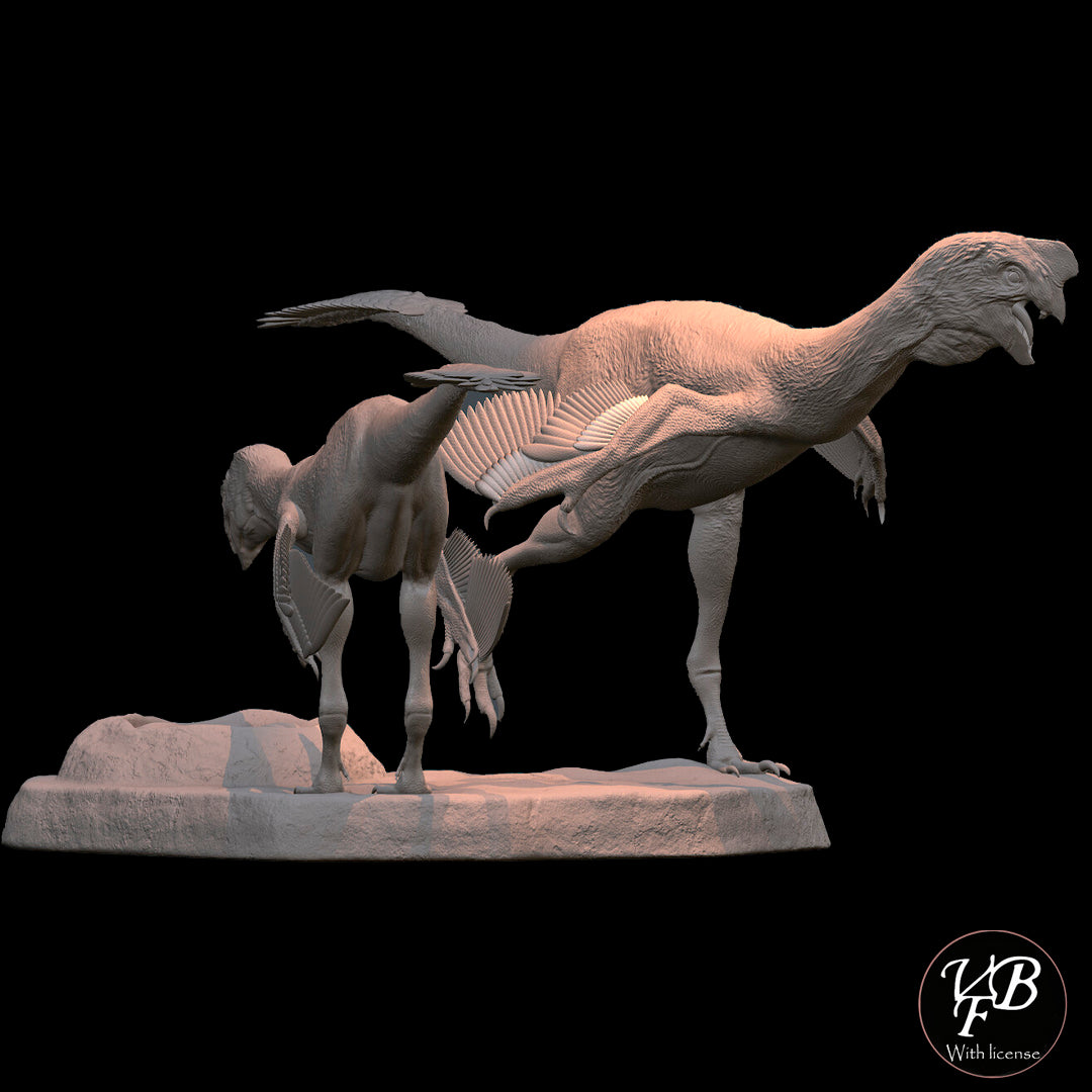Oviraptor im Nest