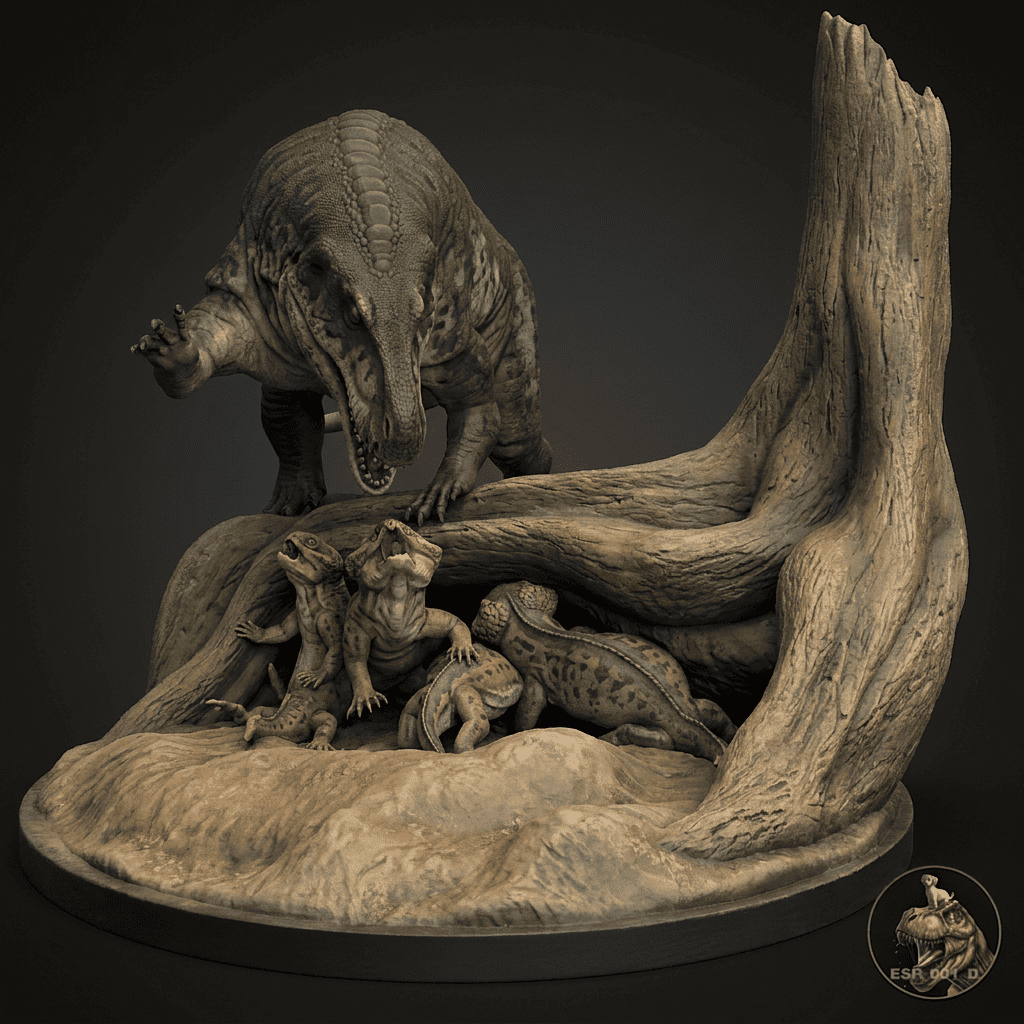 Saurosuchus - Hyperodapedon