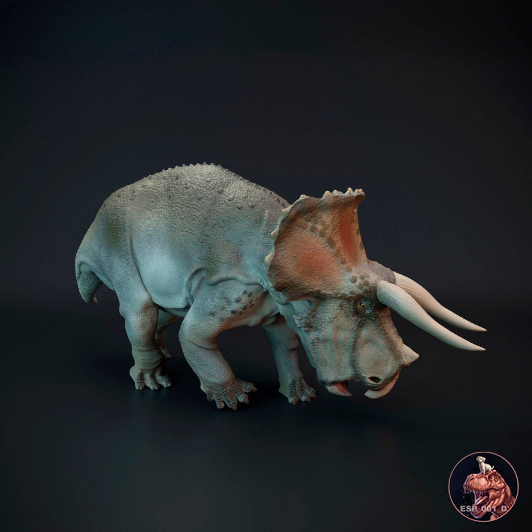 Triceratops grazing