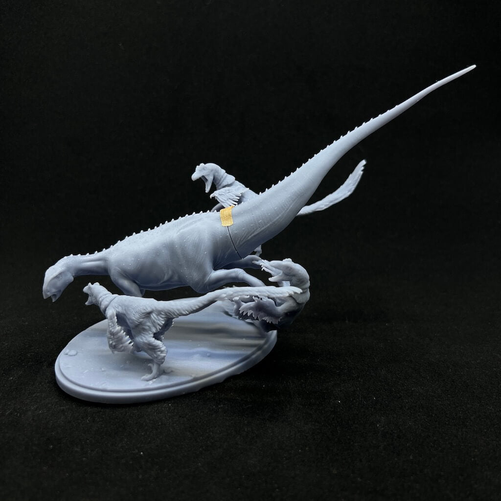 Deinonychus gegen Tenontosaurus