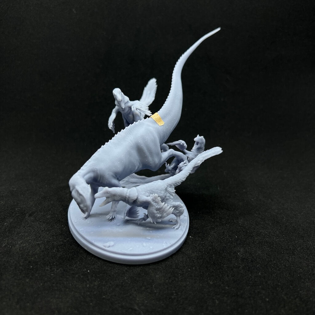 Deinonychus gegen Tenontosaurus