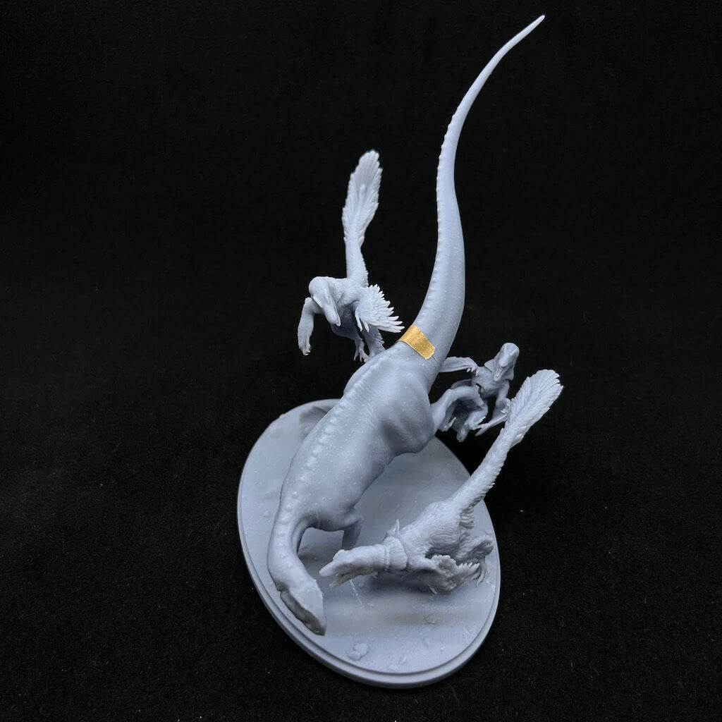 Deinonychus gegen Tenontosaurus