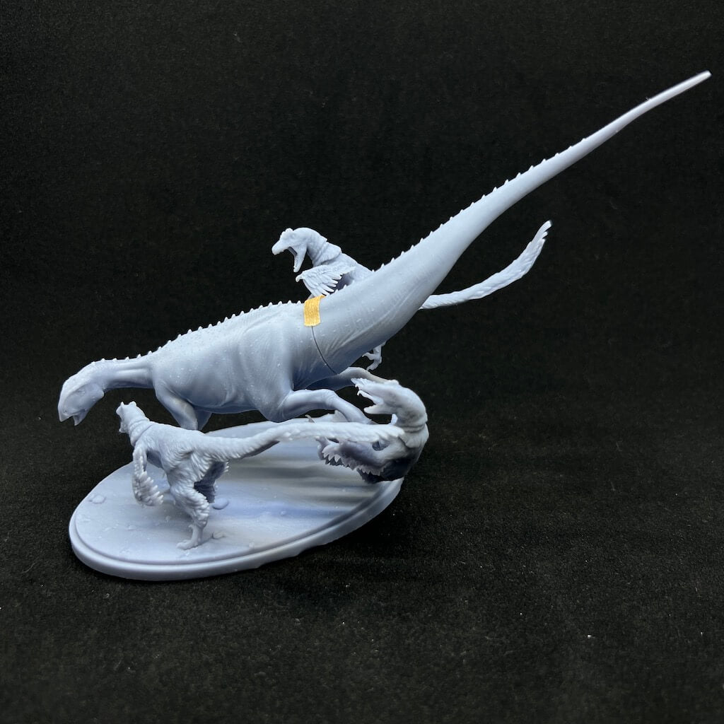 Deinonychus gegen Tenontosaurus