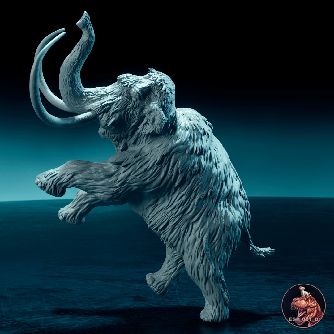 Mammuthus falling down