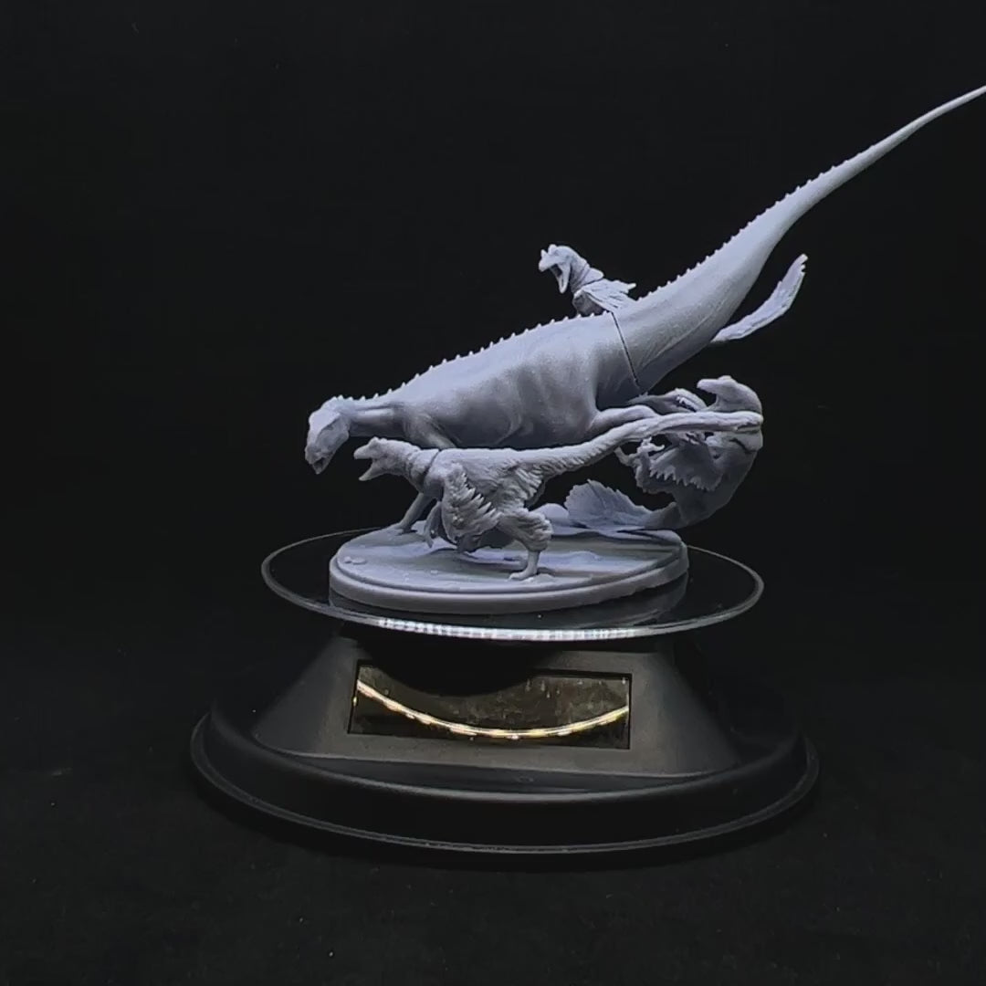 Deinonychus gegen Tenontosaurus
