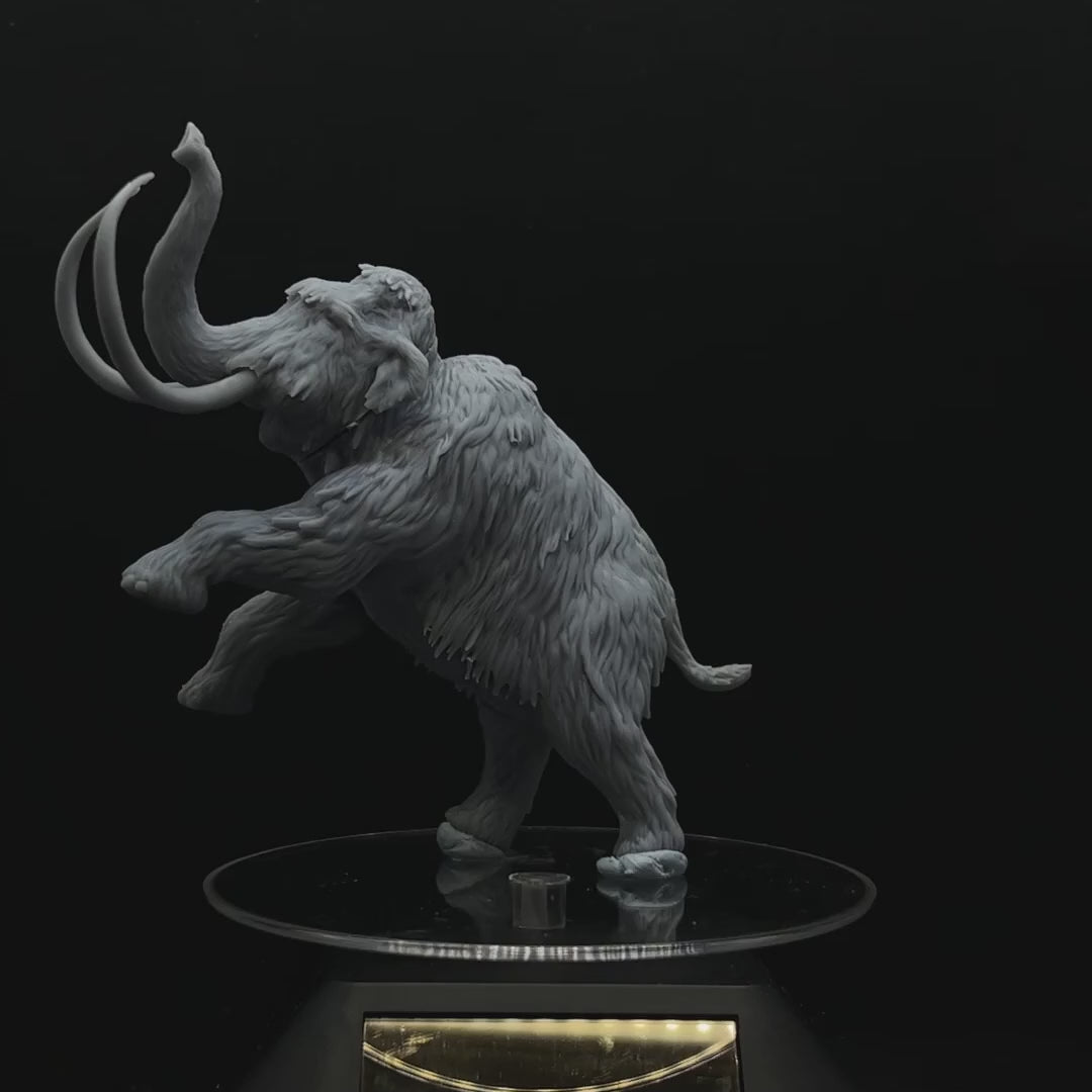 Mammuthus falling down
