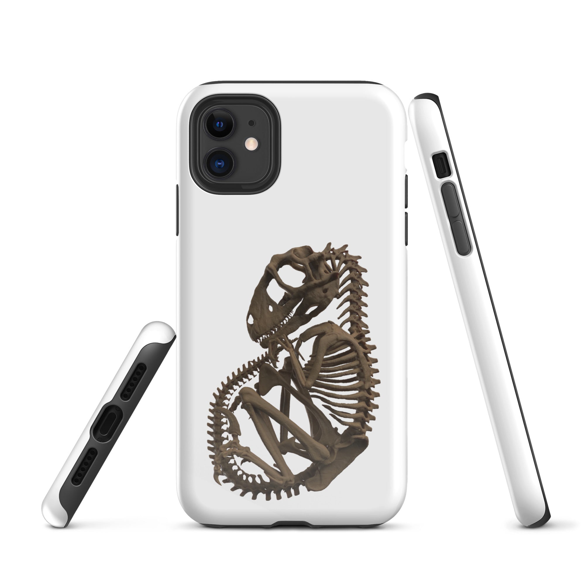 Funda dura para iPhone® esqueleto de bebé raptor