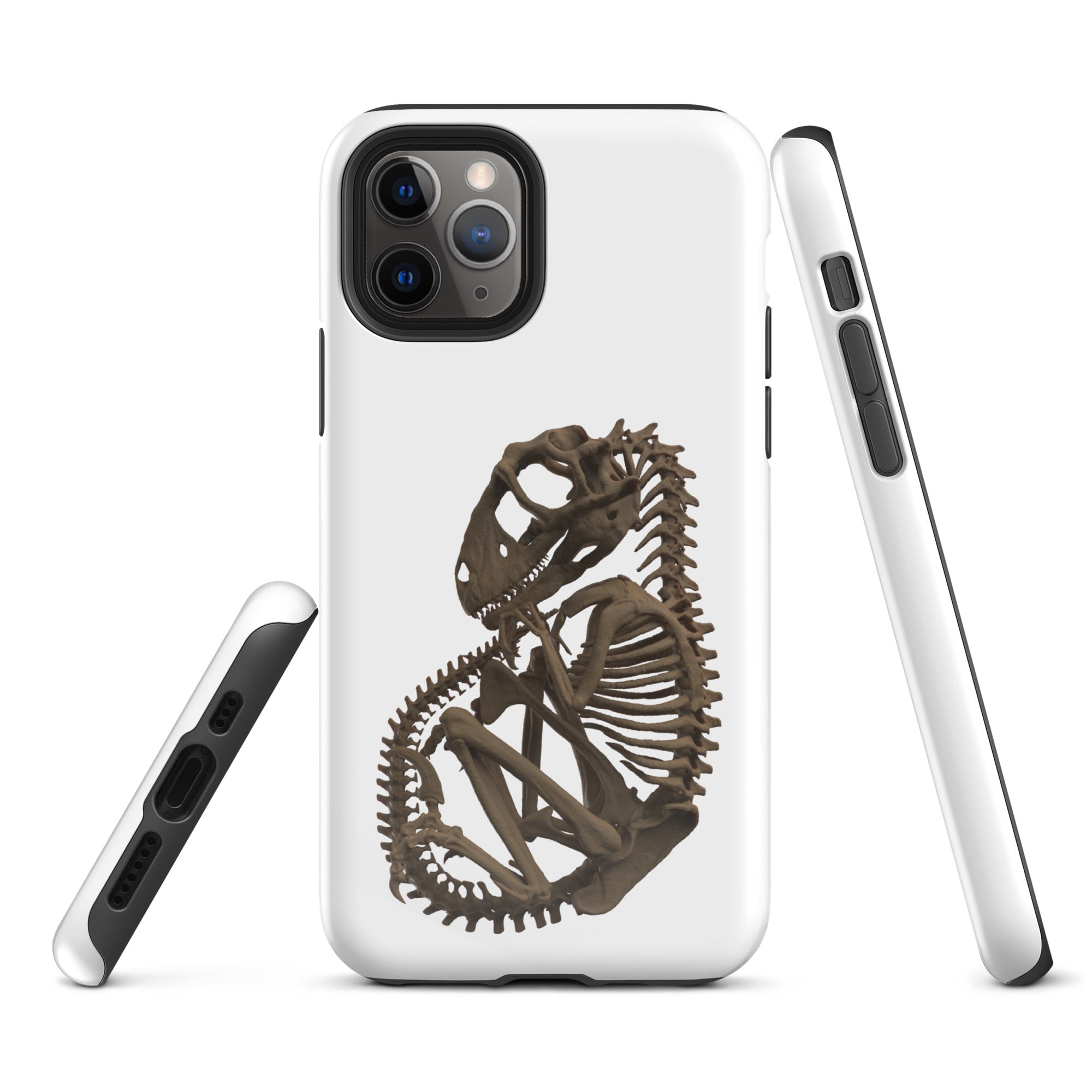 Funda dura para iPhone® esqueleto de bebé raptor
