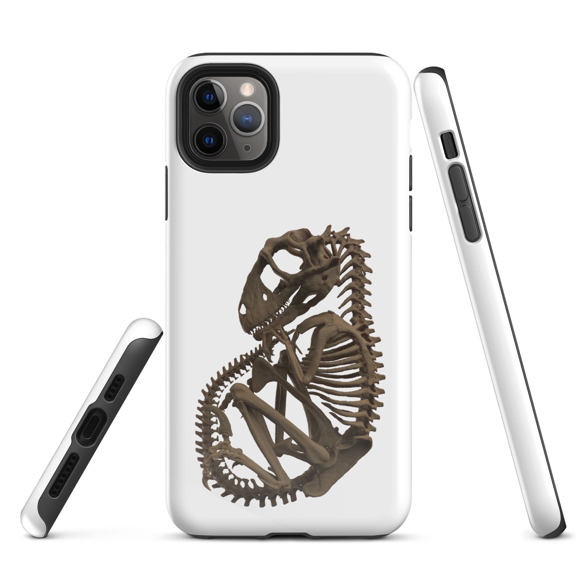 Funda dura para iPhone® esqueleto de bebé raptor