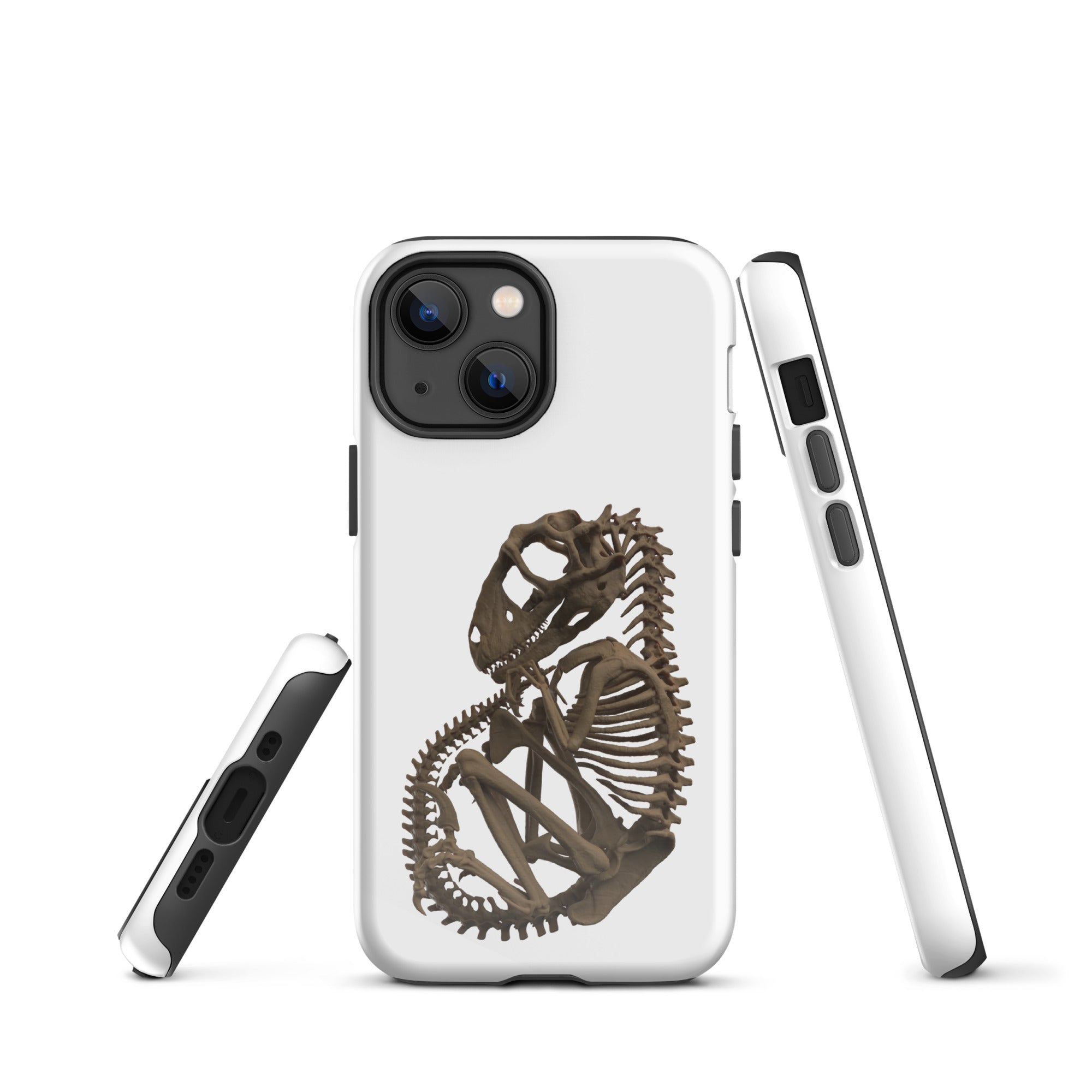 Funda dura para iPhone® esqueleto de bebé raptor