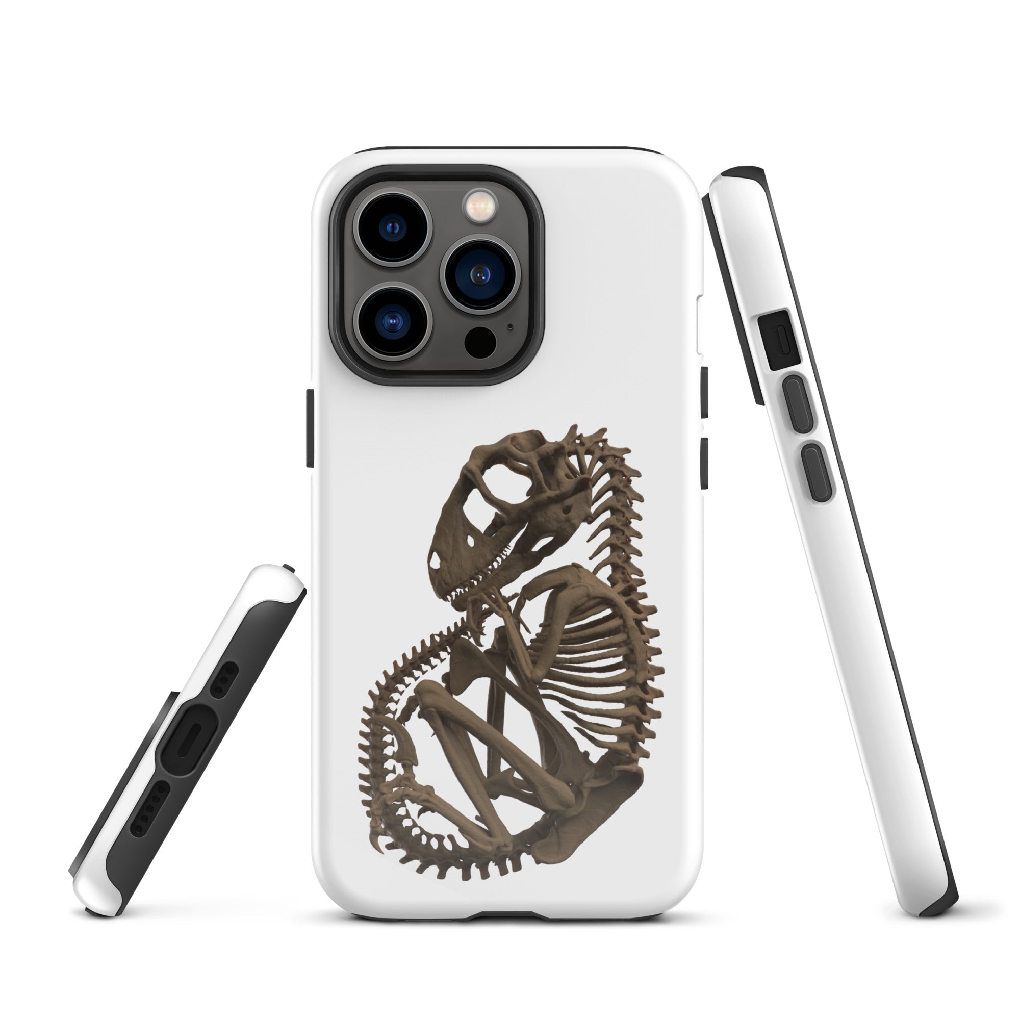 Funda dura para iPhone® esqueleto de bebé raptor