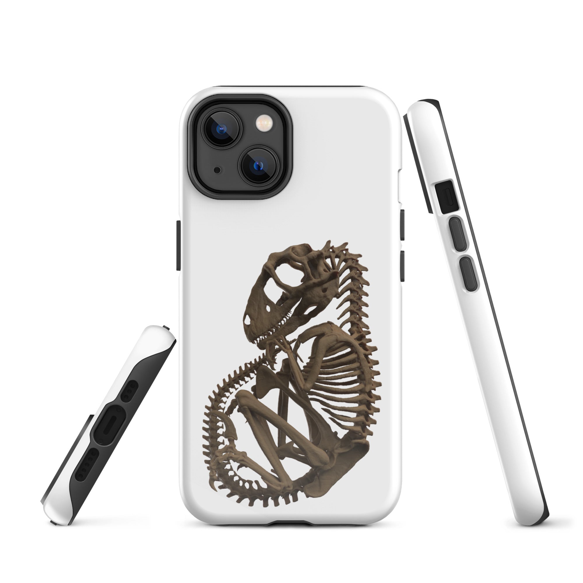 Funda dura para iPhone® esqueleto de bebé raptor