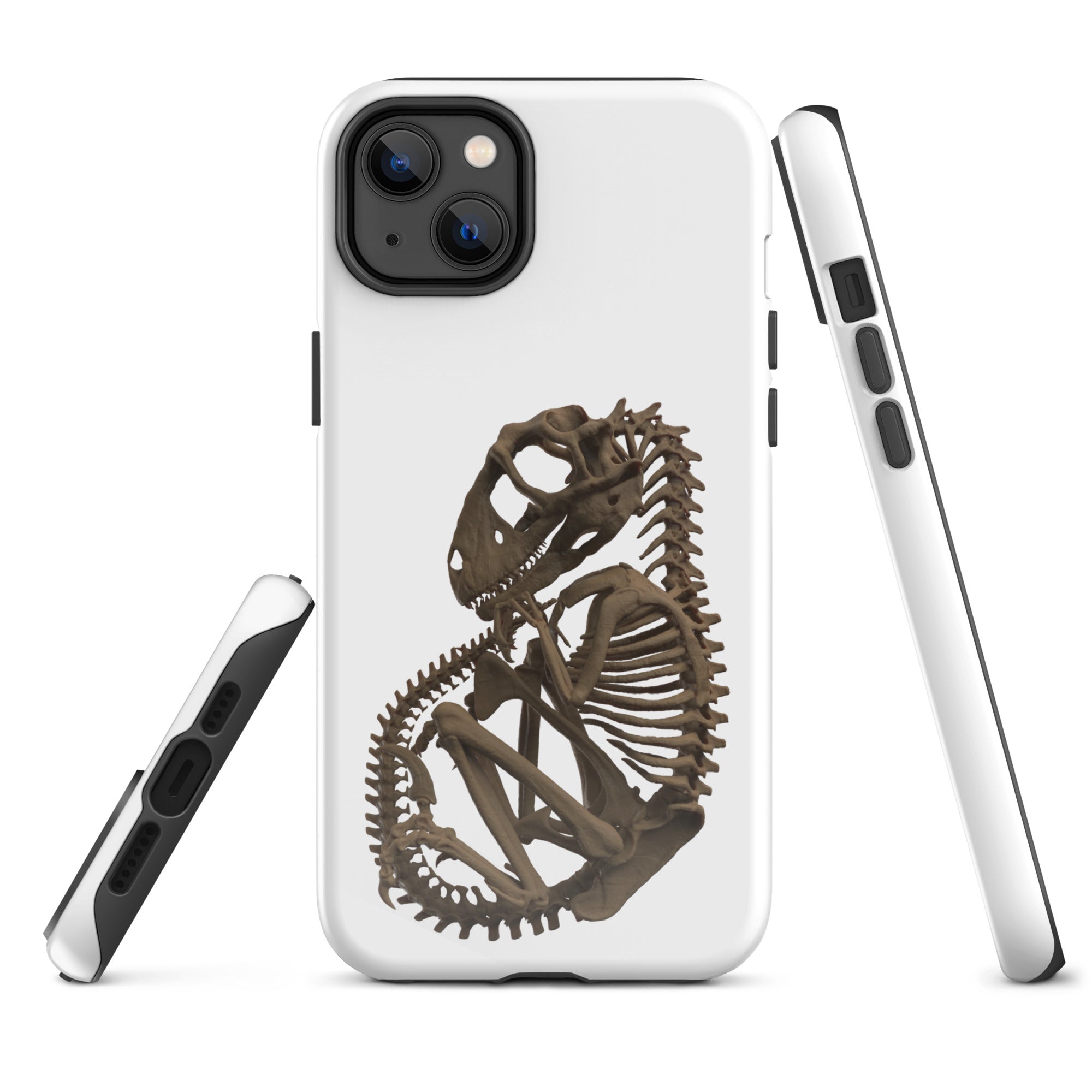 Funda dura para iPhone® esqueleto de bebé raptor