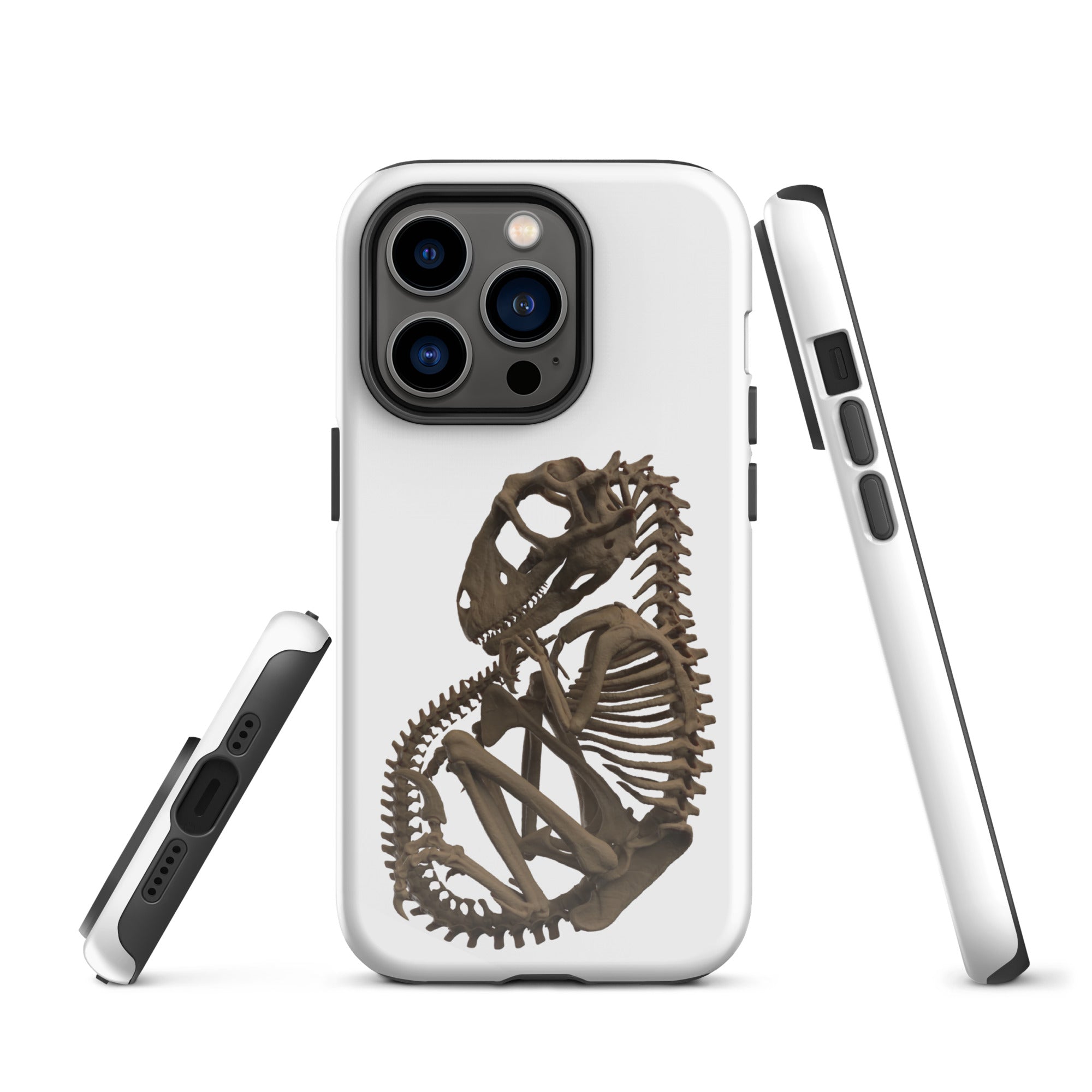 Funda dura para iPhone® esqueleto de bebé raptor