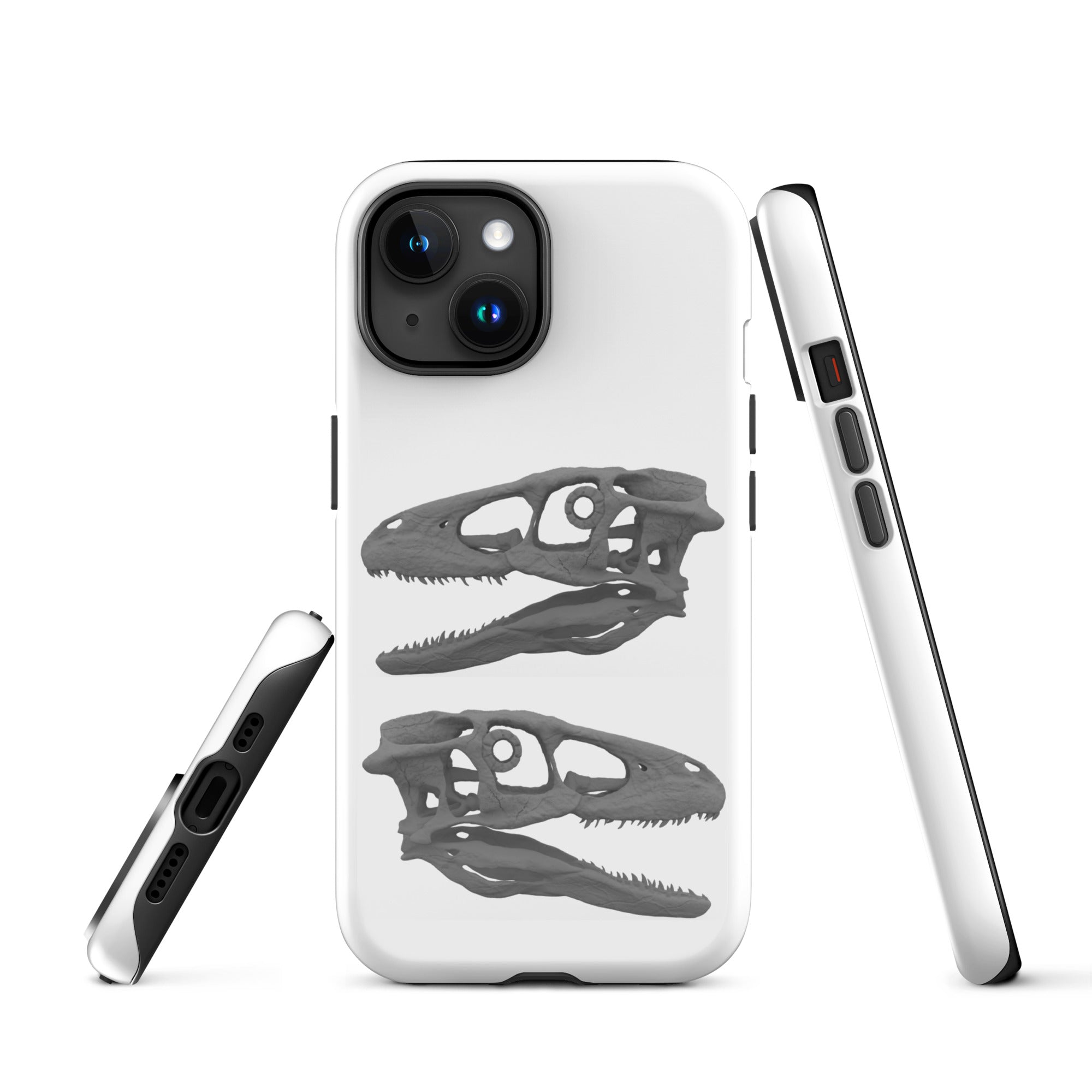 Funda dura para iPhone® cráneo Deinonychus