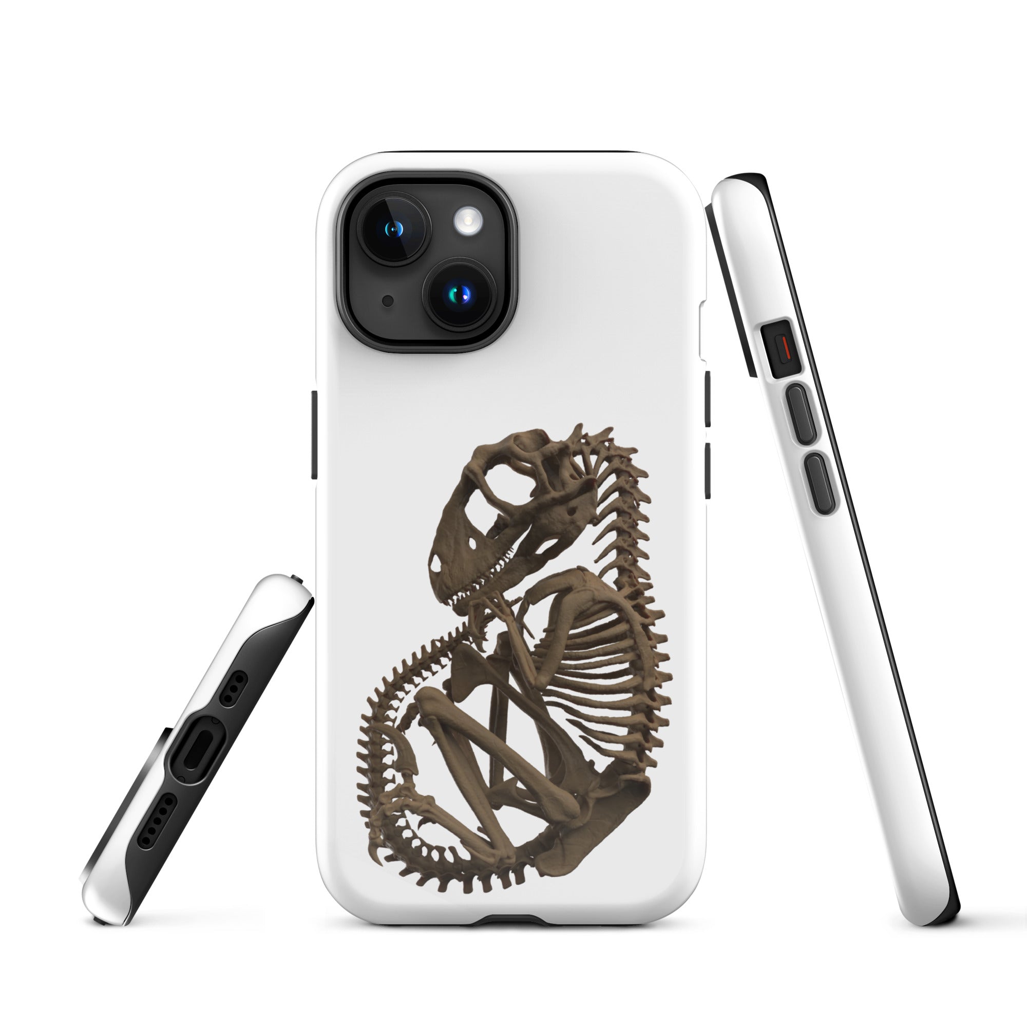 Funda dura para iPhone® esqueleto de bebé raptor