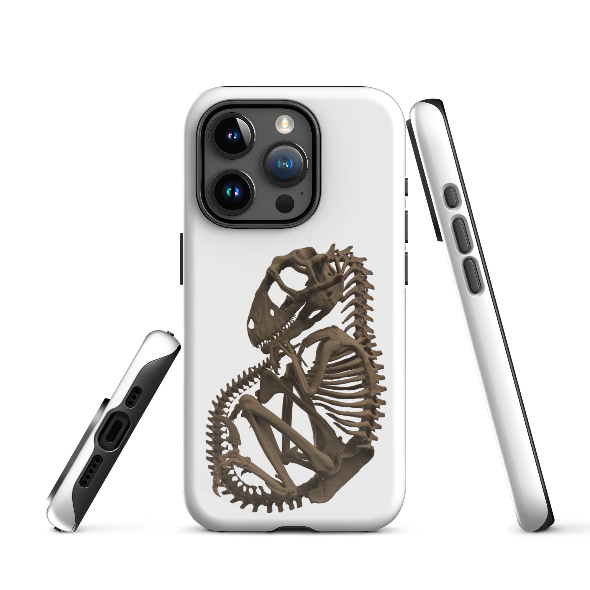 Funda dura para iPhone® esqueleto de bebé raptor