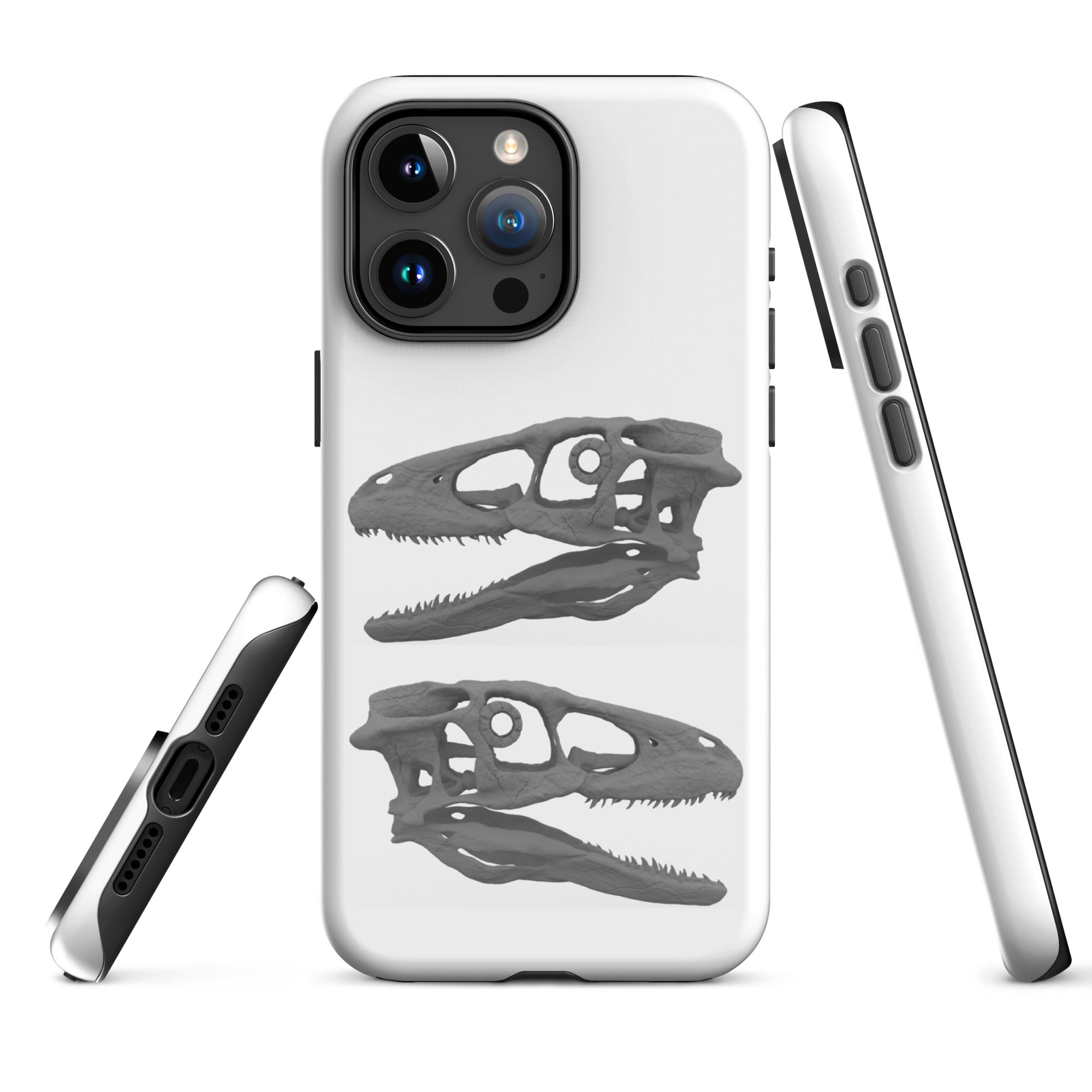 Funda dura para iPhone® cráneo Deinonychus