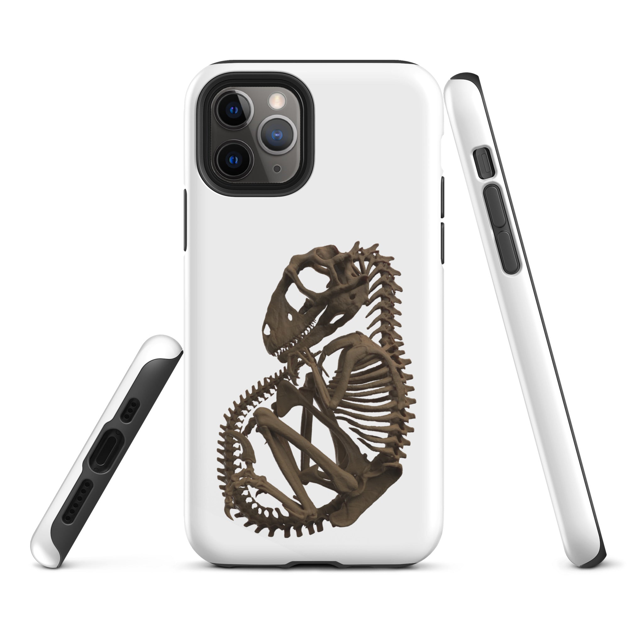 Funda dura para iPhone® esqueleto de bebé raptor