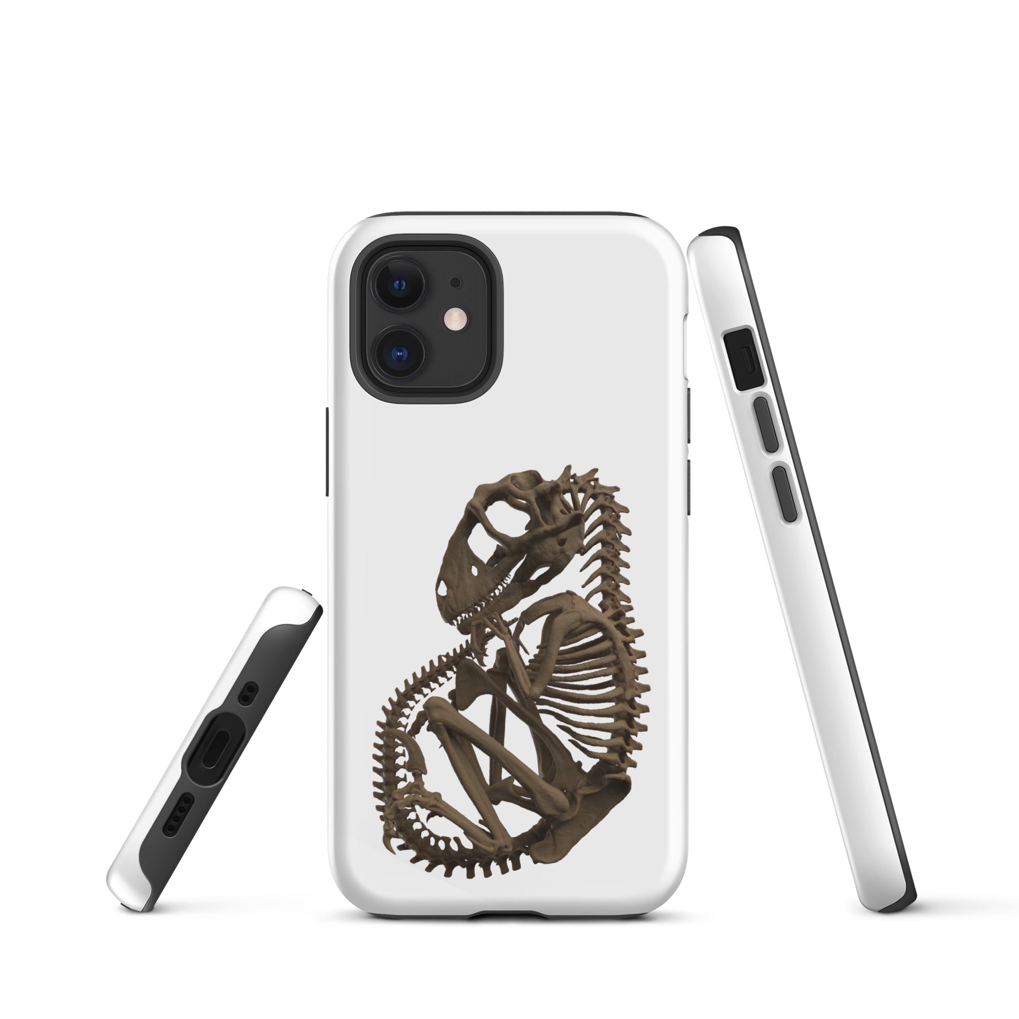 Funda dura para iPhone® esqueleto de bebé raptor