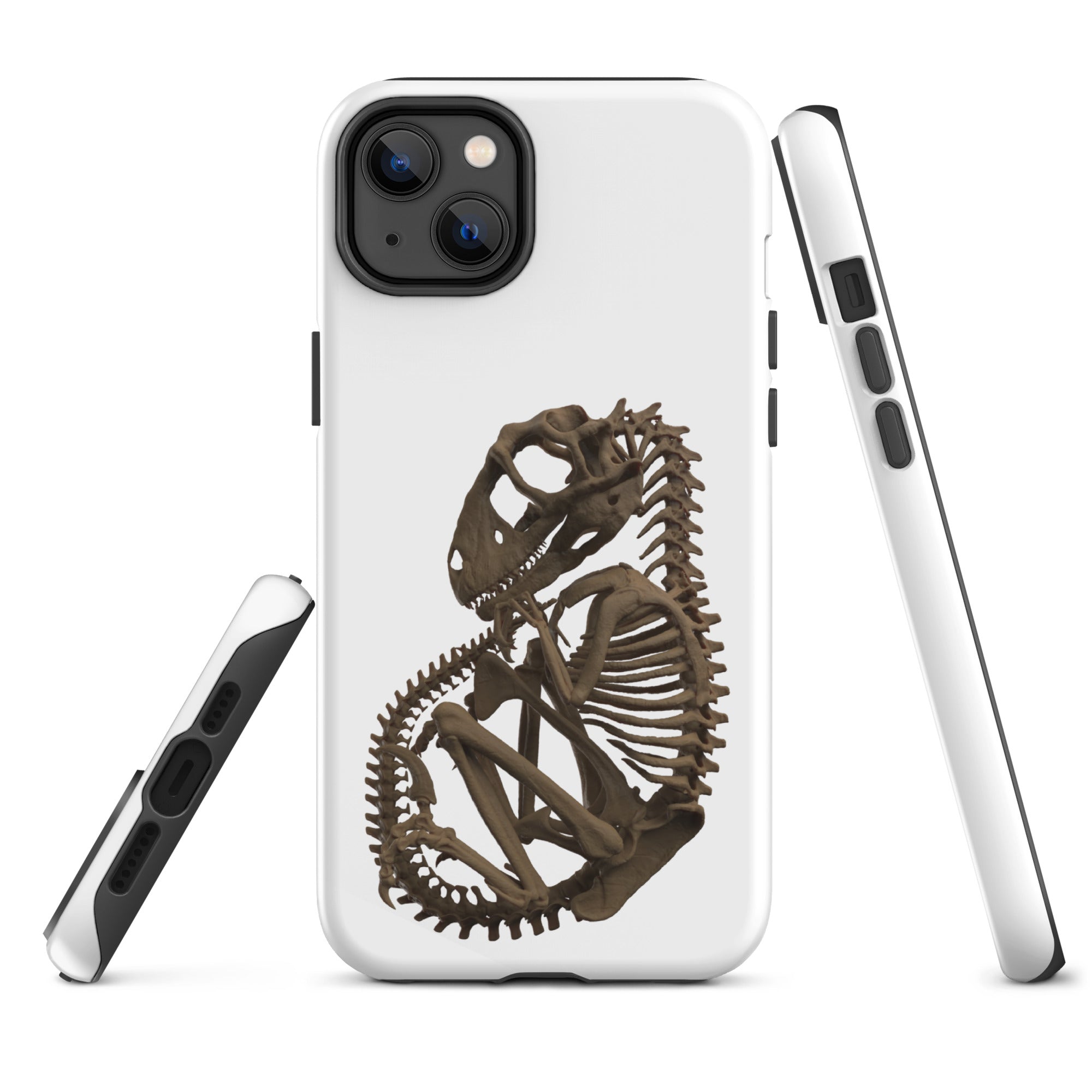Funda dura para iPhone® esqueleto de bebé raptor