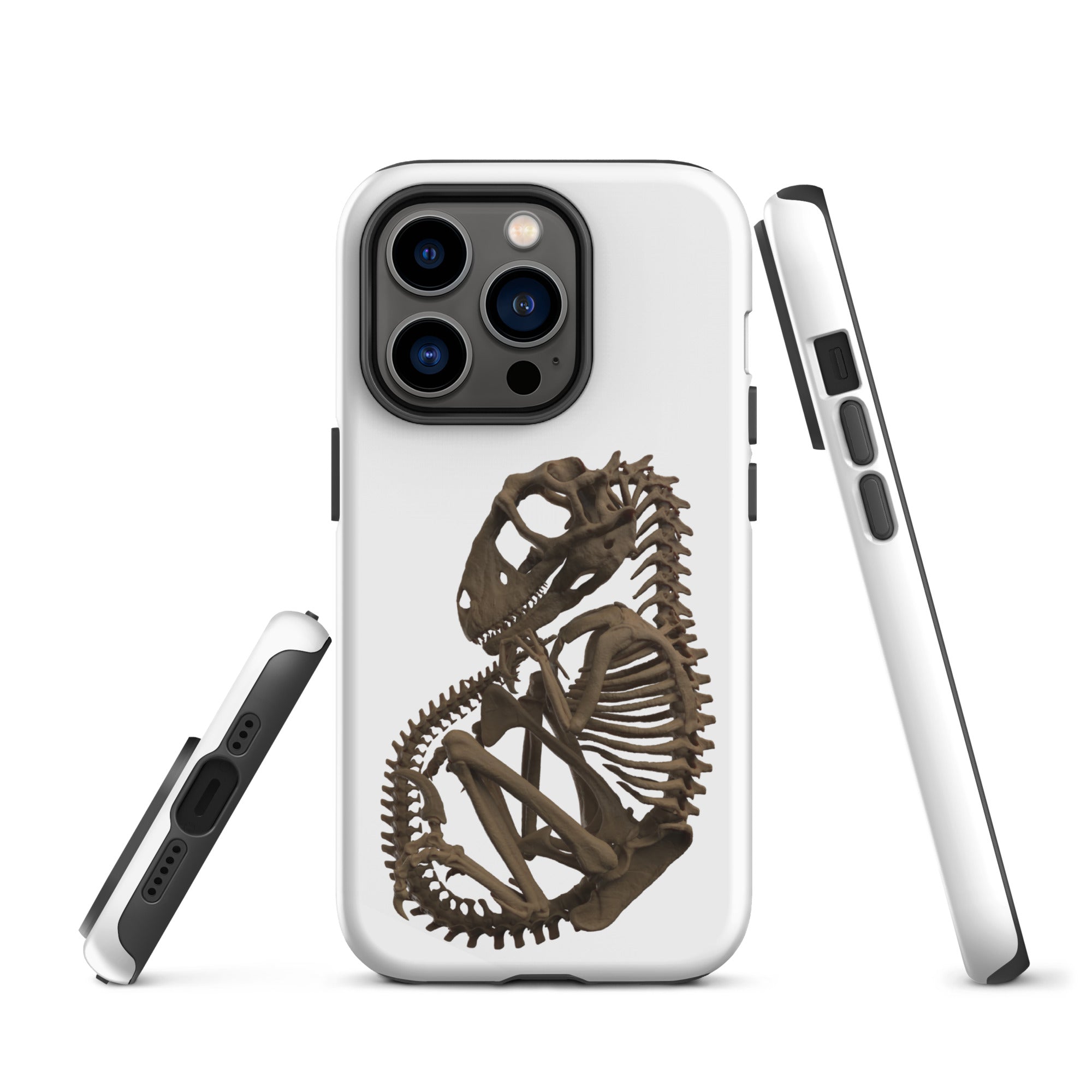 Funda dura para iPhone® esqueleto de bebé raptor