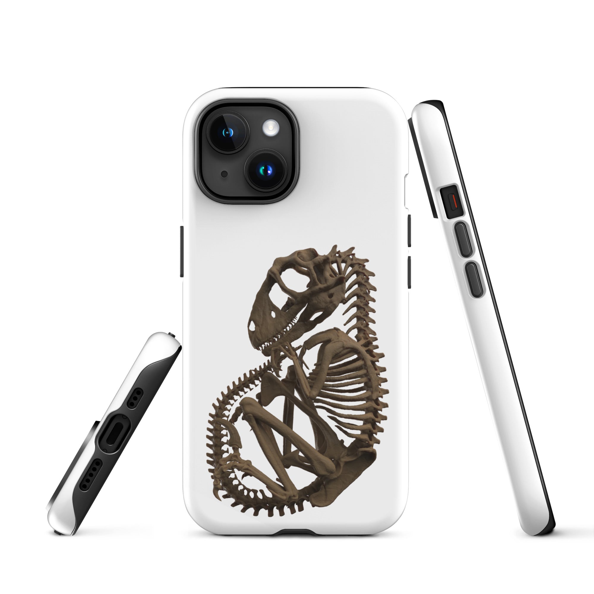 Funda dura para iPhone® esqueleto de bebé raptor