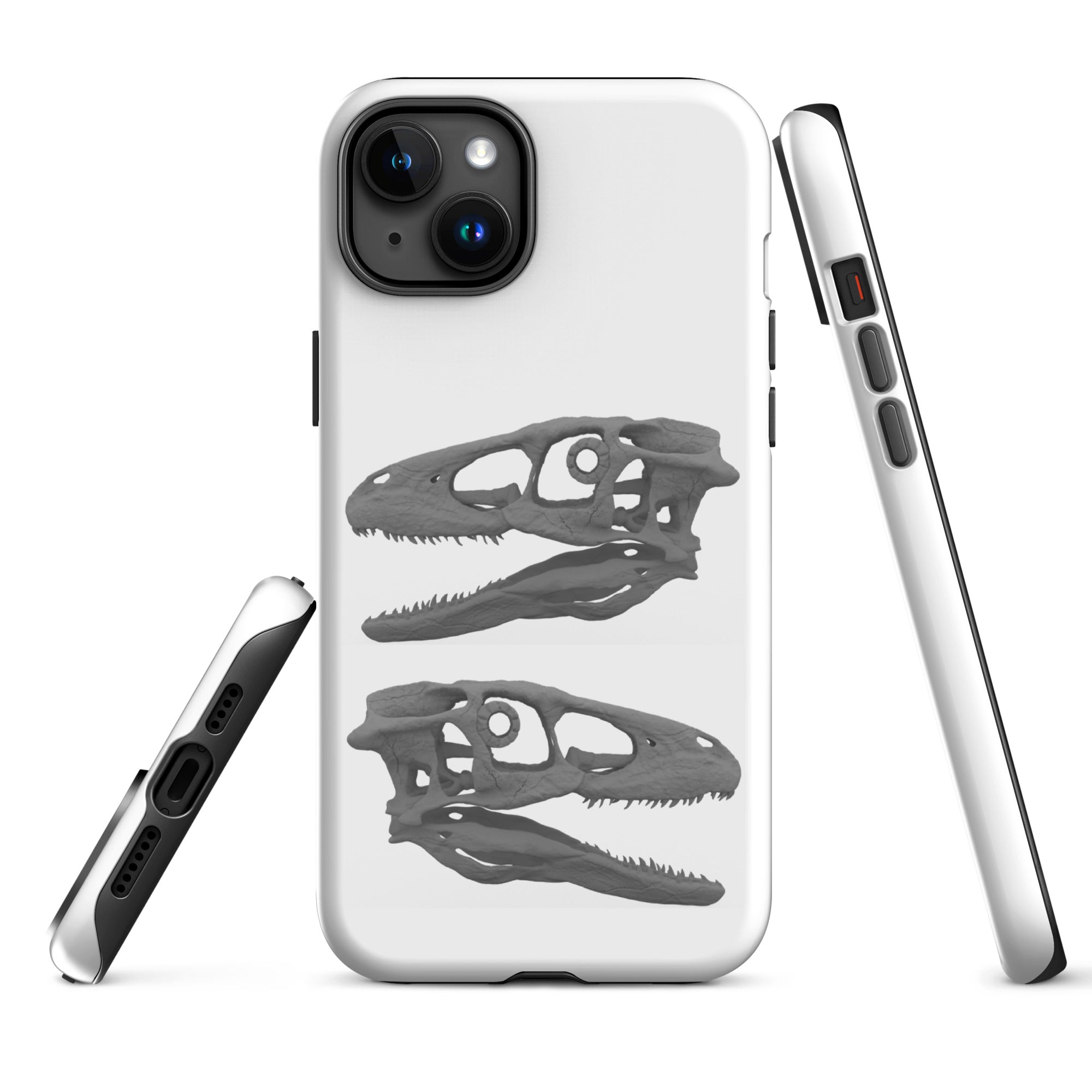 Funda dura para iPhone® cráneo Deinonychus