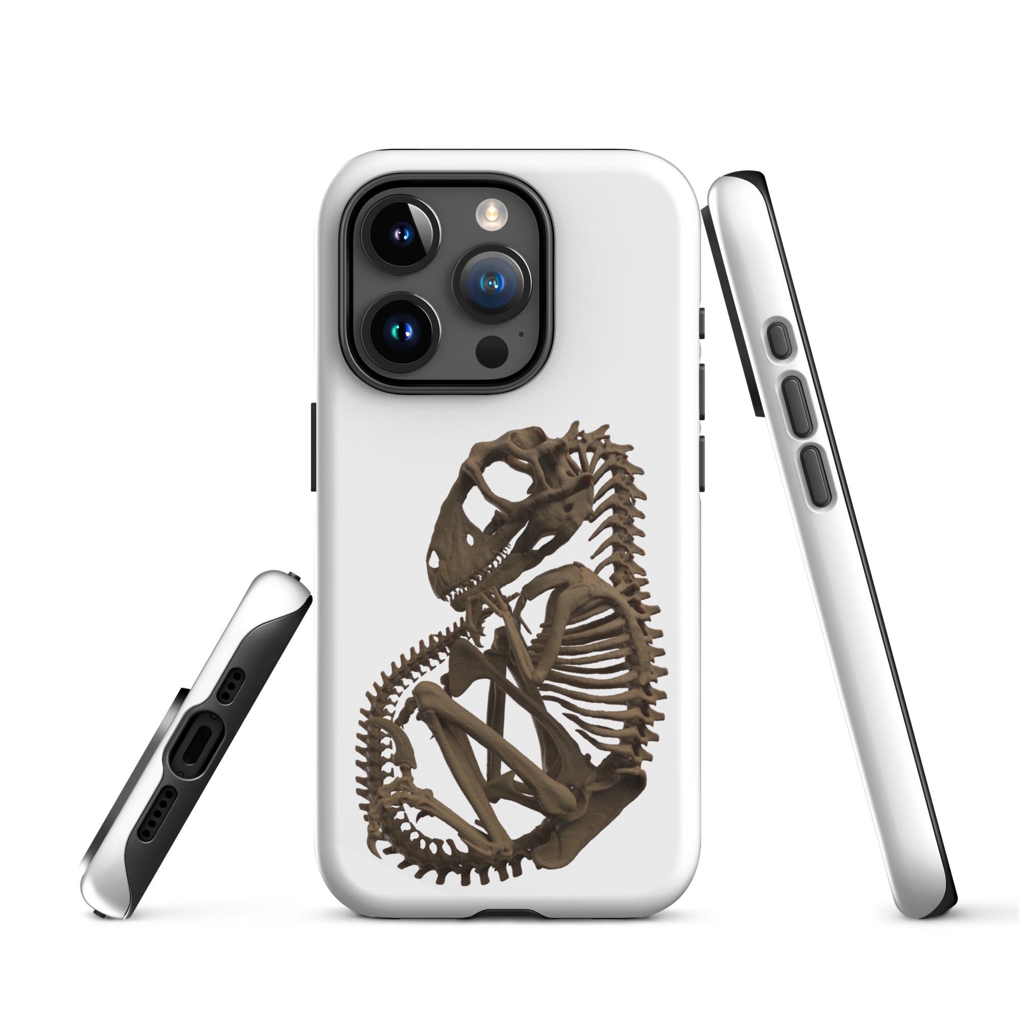 Funda dura para iPhone® esqueleto de bebé raptor