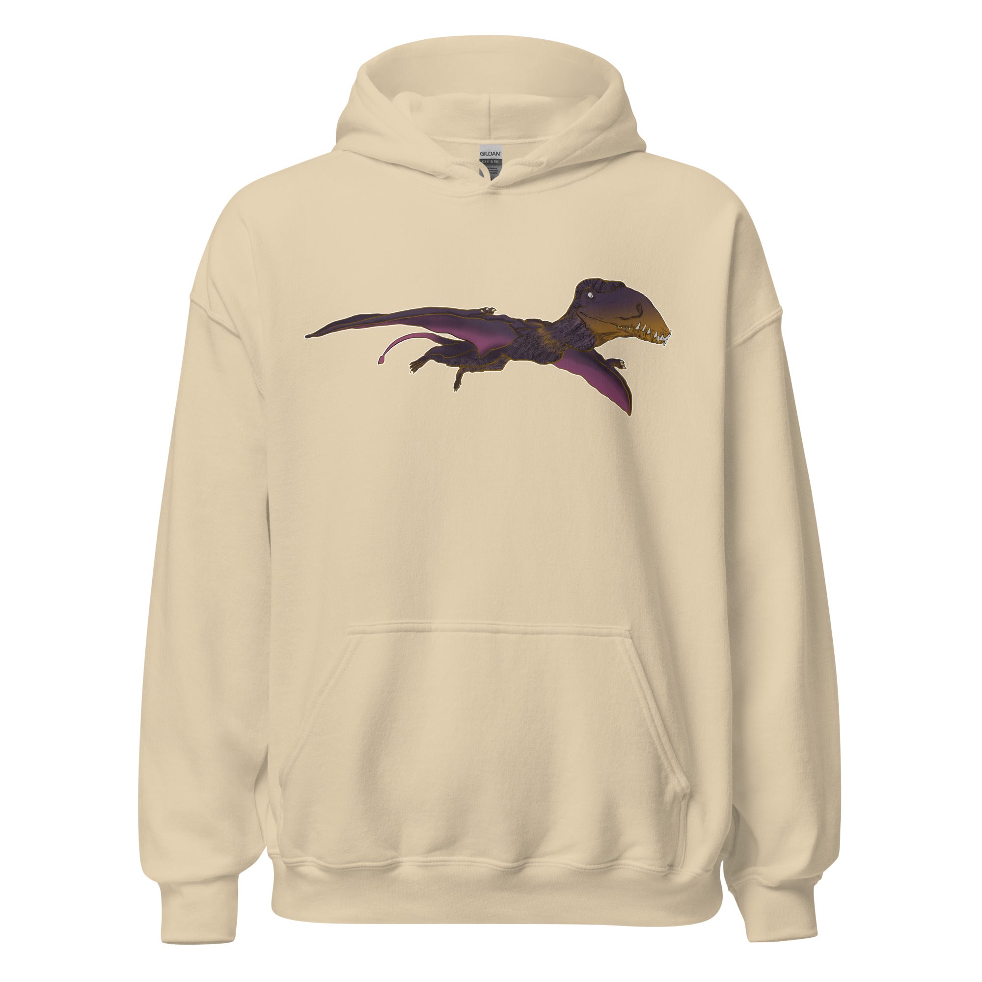 Sudadera con capucha unisex Dimorphodon