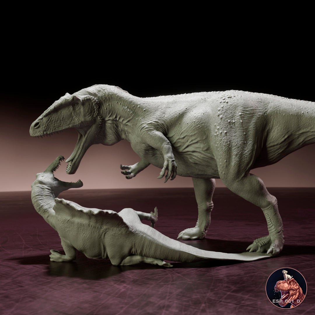 Tyrannosaurus Rex Vs Carcharodontosaurus