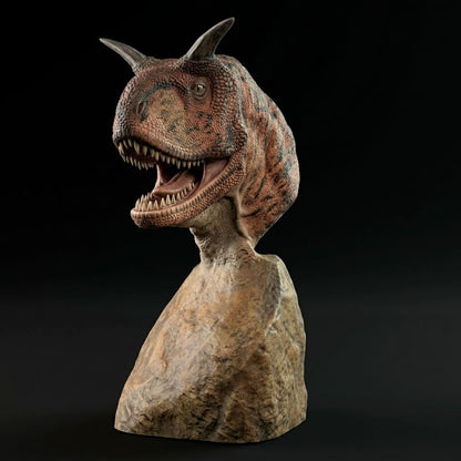 Carnotaurus sastrei bust