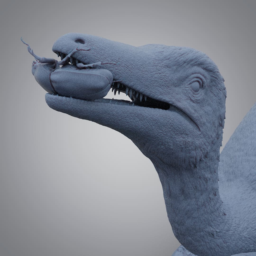 Compsognathus longipes