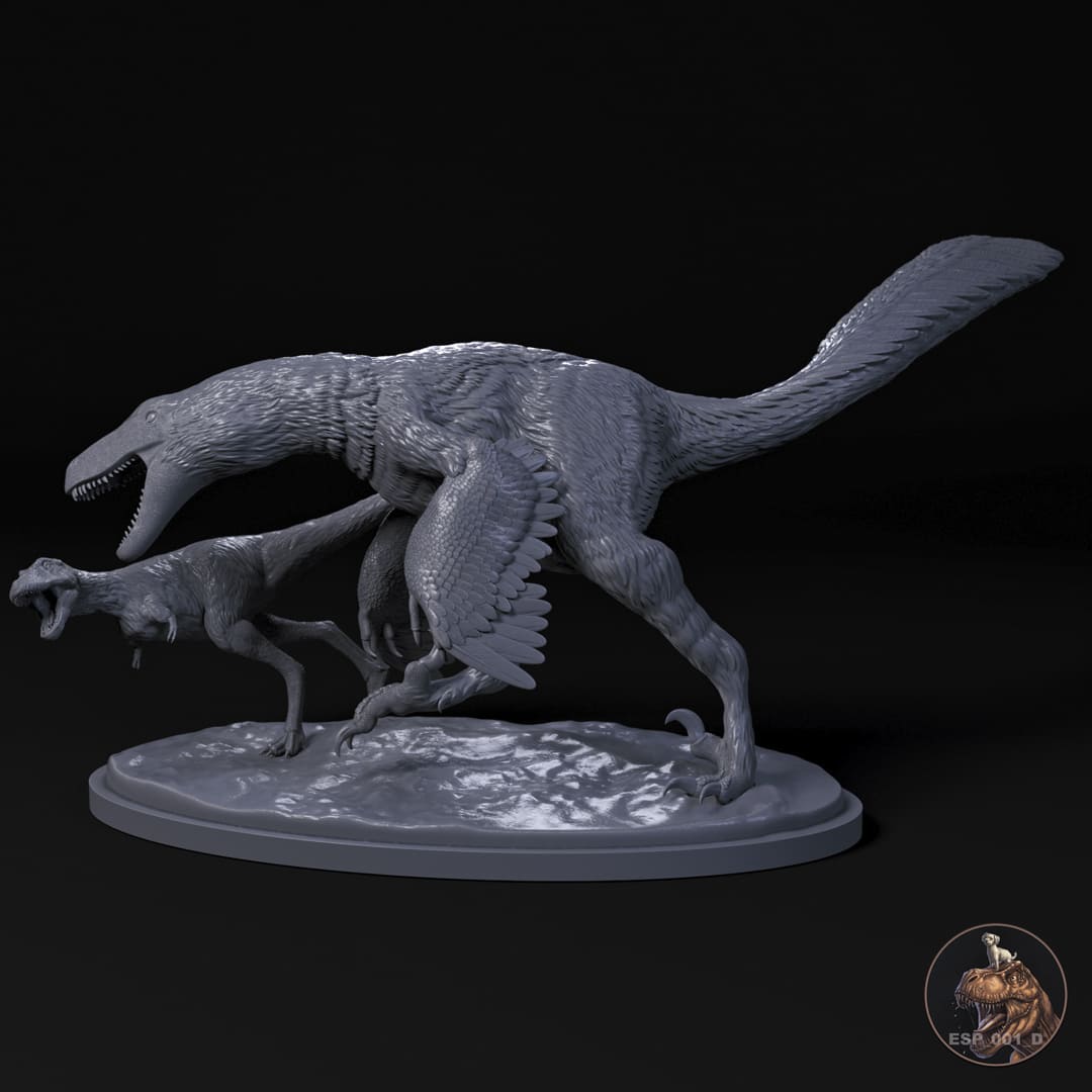 Dakotaraptor steini / Tyrannosaurus rex – Dinosauria Creatures