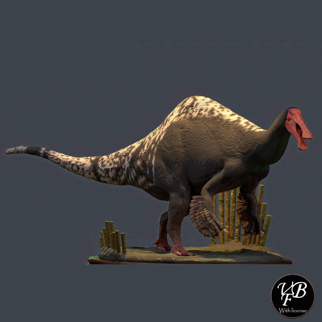 Deinocheirus mirificus, a prehistoric era dinosaur from