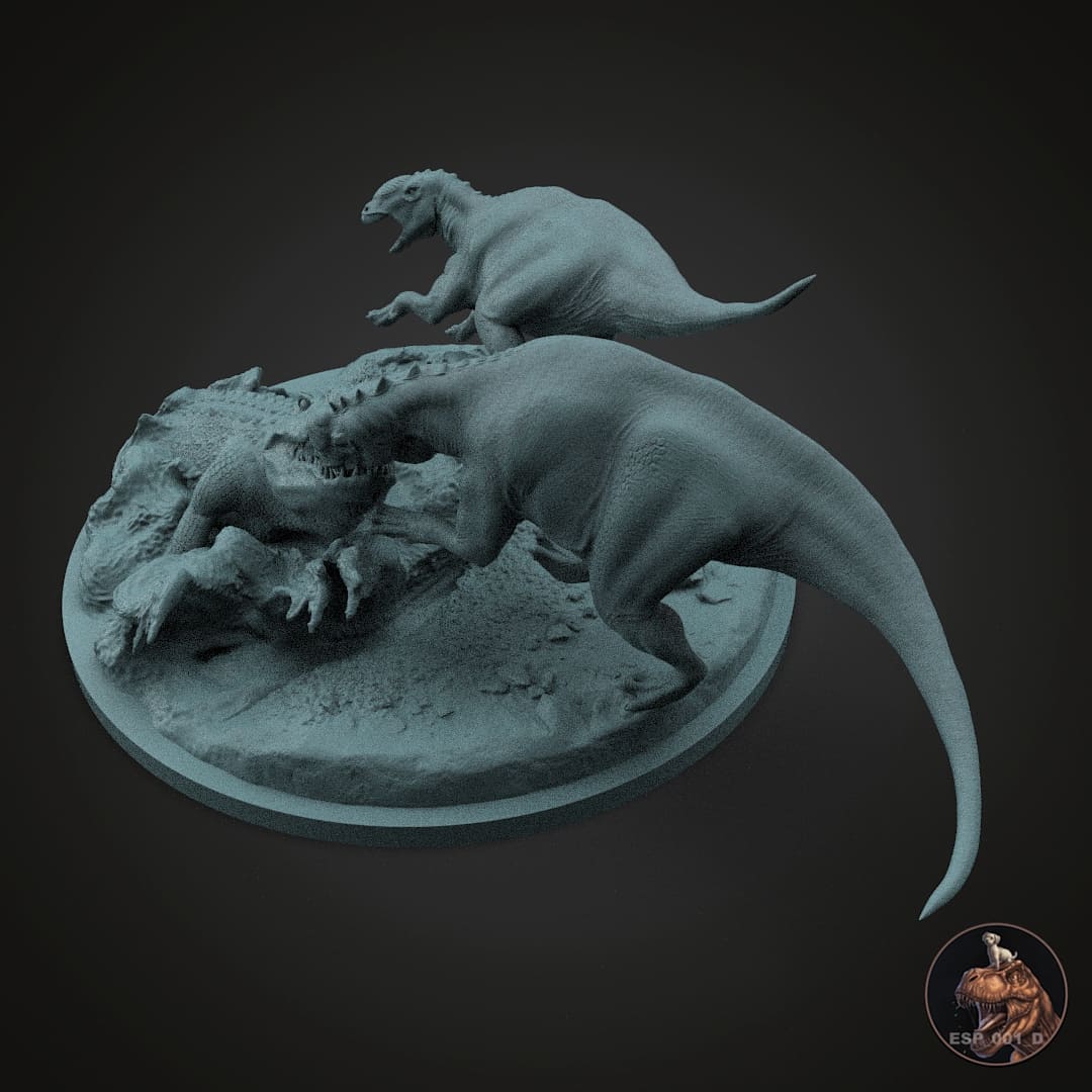 Deinosuchus / Kritosaurus