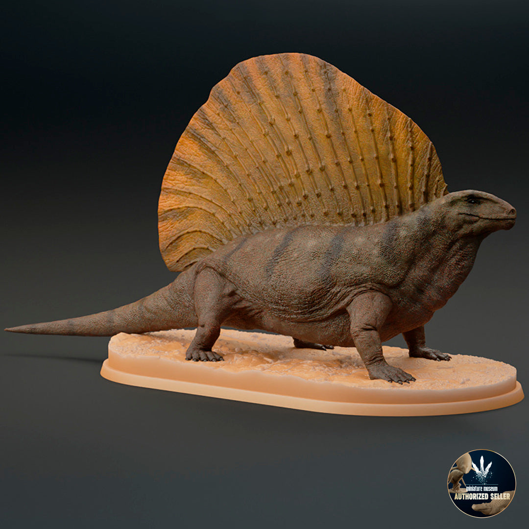 Edaphosaur Edaphosaurus pogonias – Dinosauria Creatures