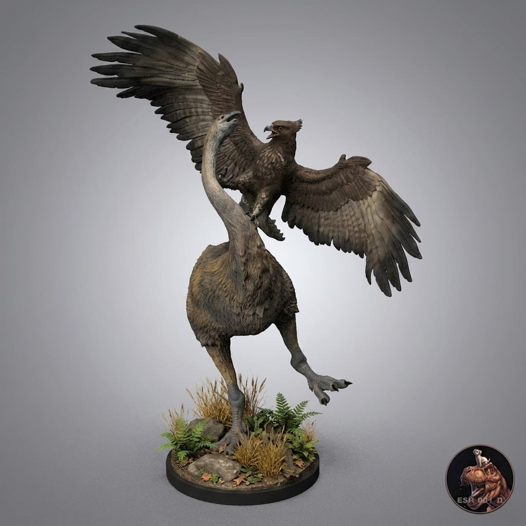 Hieraaetus moorei / Moa