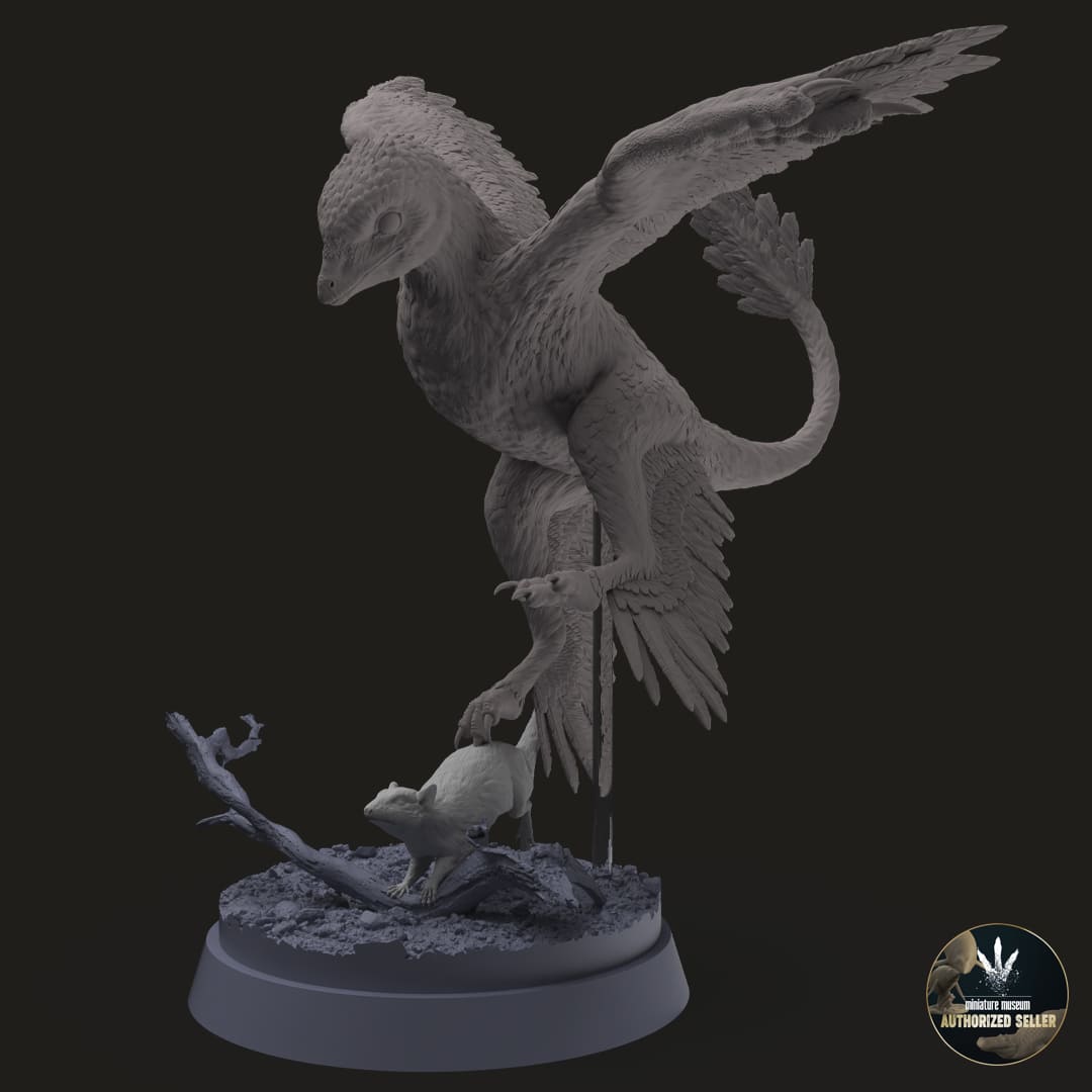 Microraptor gui / Eomaia scansoria – Dinosauria Creatures