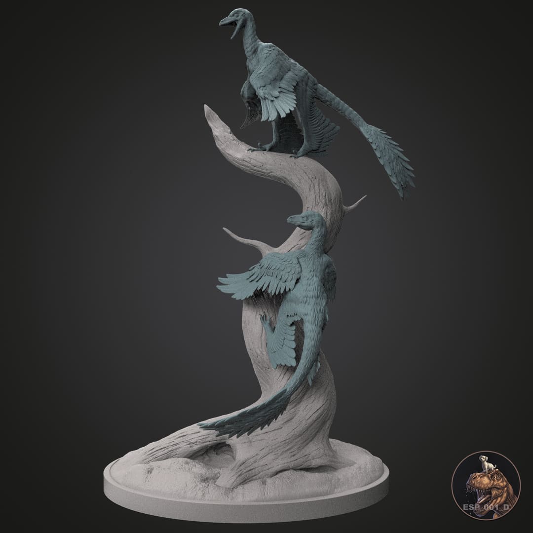 Microraptor gui – Dinosauria Creatures