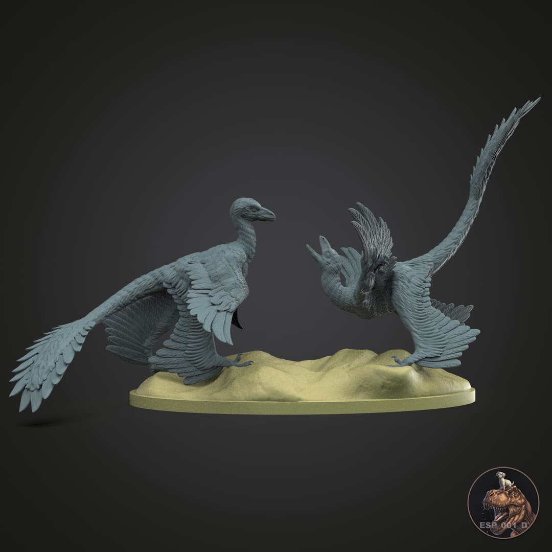 Microraptor gui – Dinosauria Creatures
