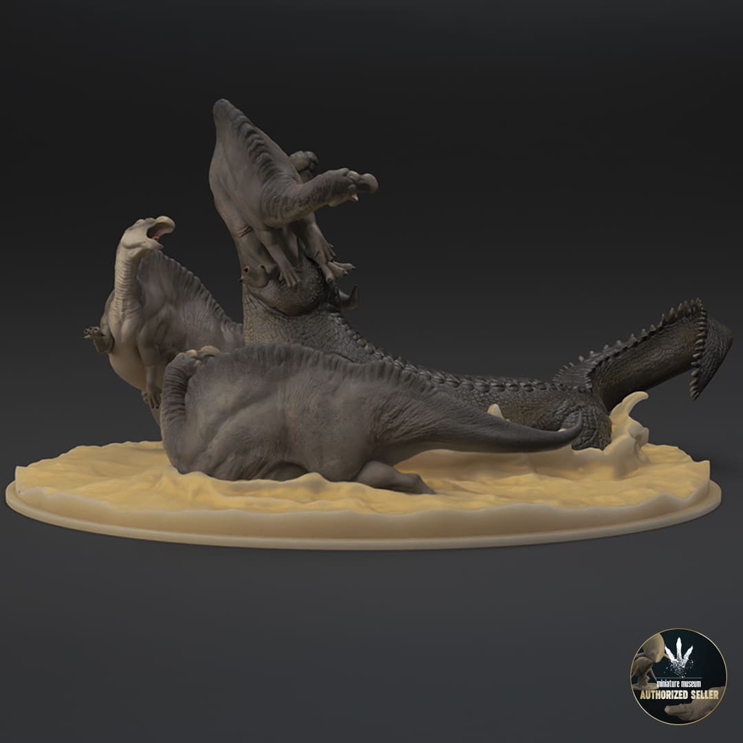 Ouranosaurus nigeriensis / Sarcosuchus imperator