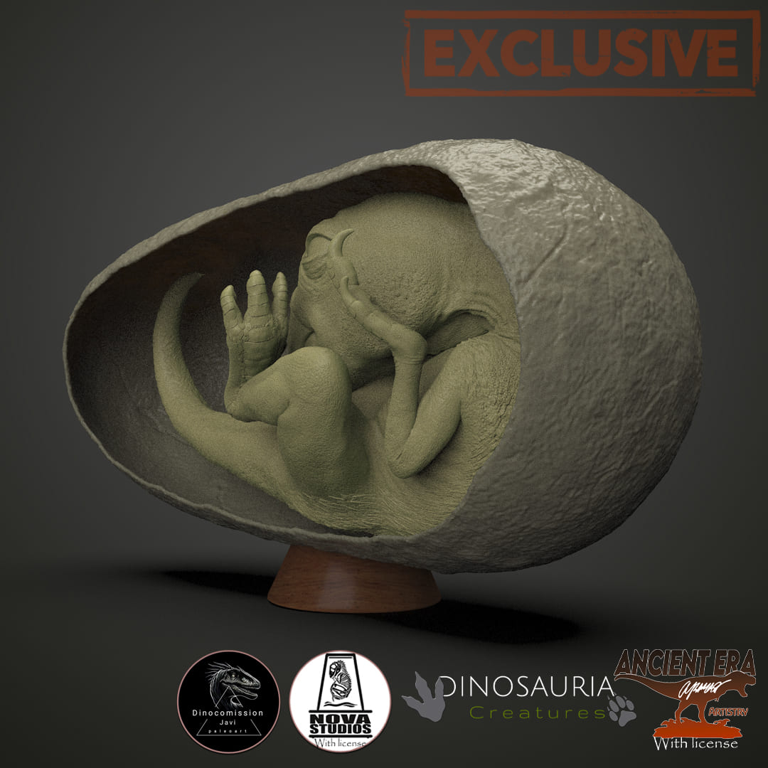 Baby Yingliang, the Oviraptor embryo