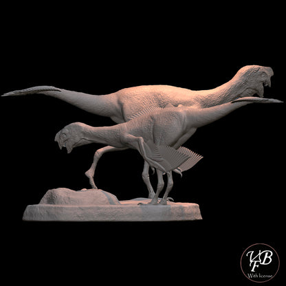 Oviraptor en nido