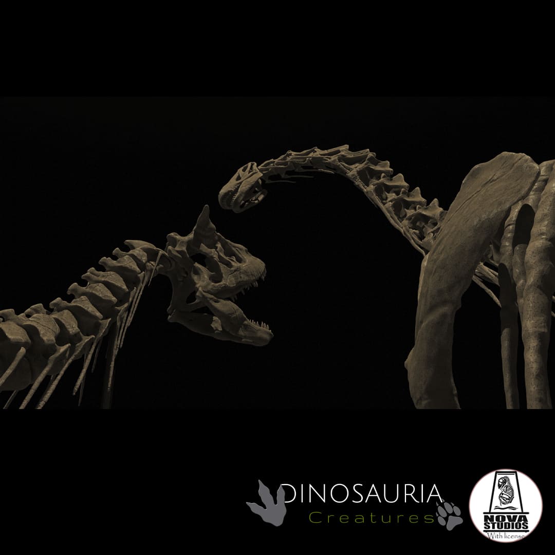 Carnotaurus sastrei vs Saltasaurus loricatus